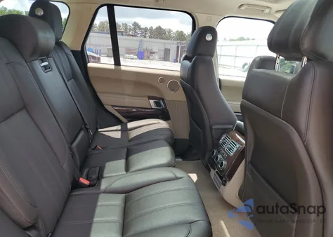 2017 Land Rover Range Rover Hse z USA, uszkodzony, nr VIN SALGS2FV4HA346252